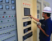 2013年8月28日蓋下壩電站設備巡視